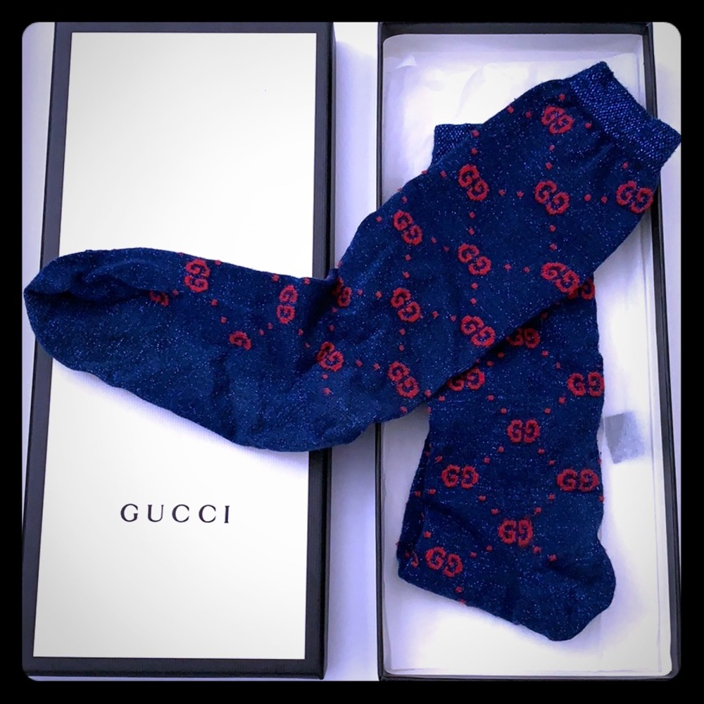 Gucci print socks